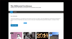 Desktop Screenshot of millennialgentleman.com